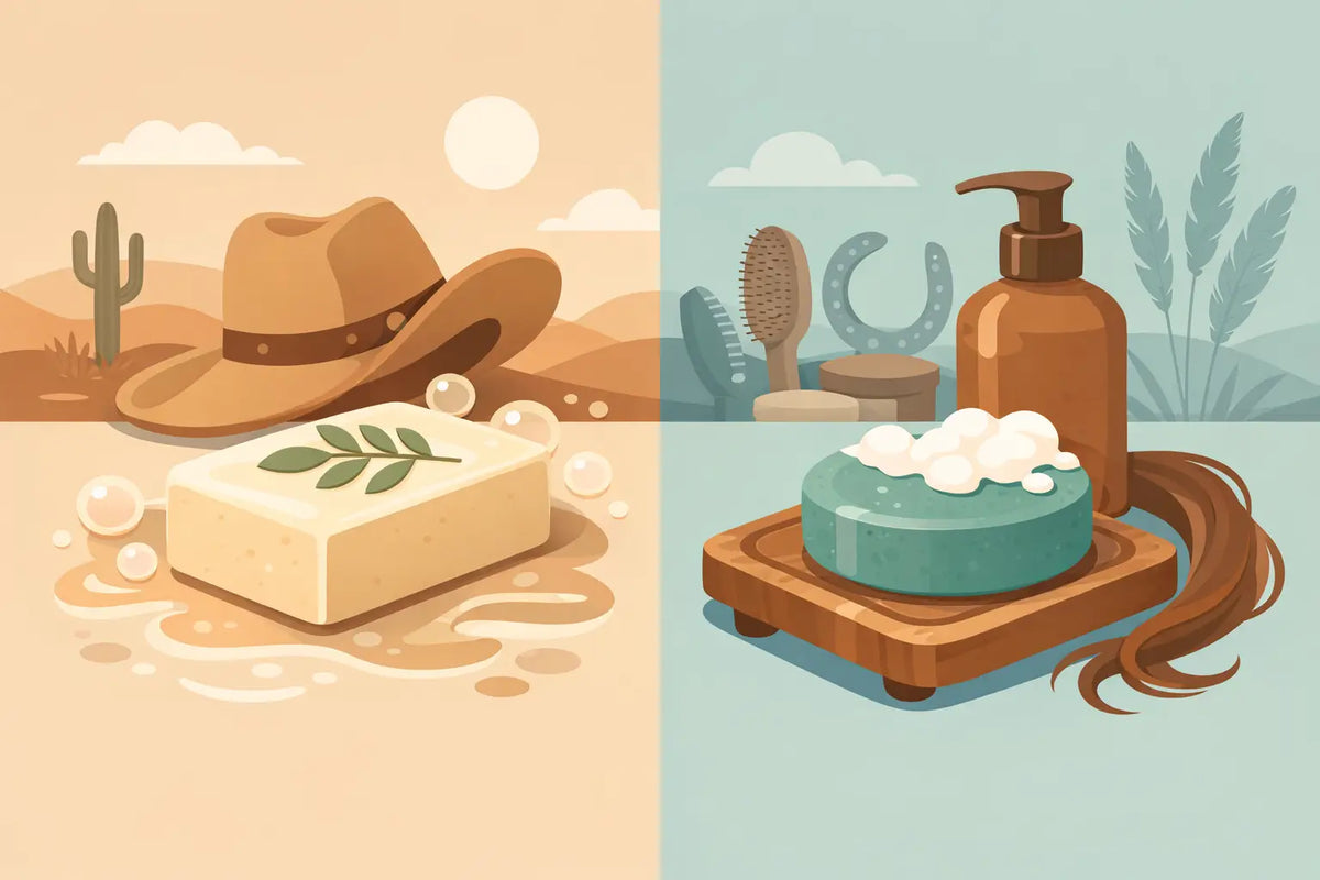 The Difference Between Soap and Shampoo Bars
