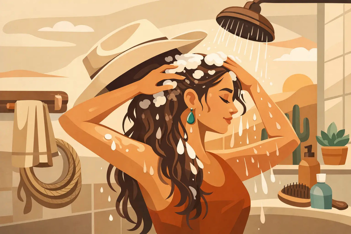 How to Rinse Soap Shampoo Without Hair Drama
